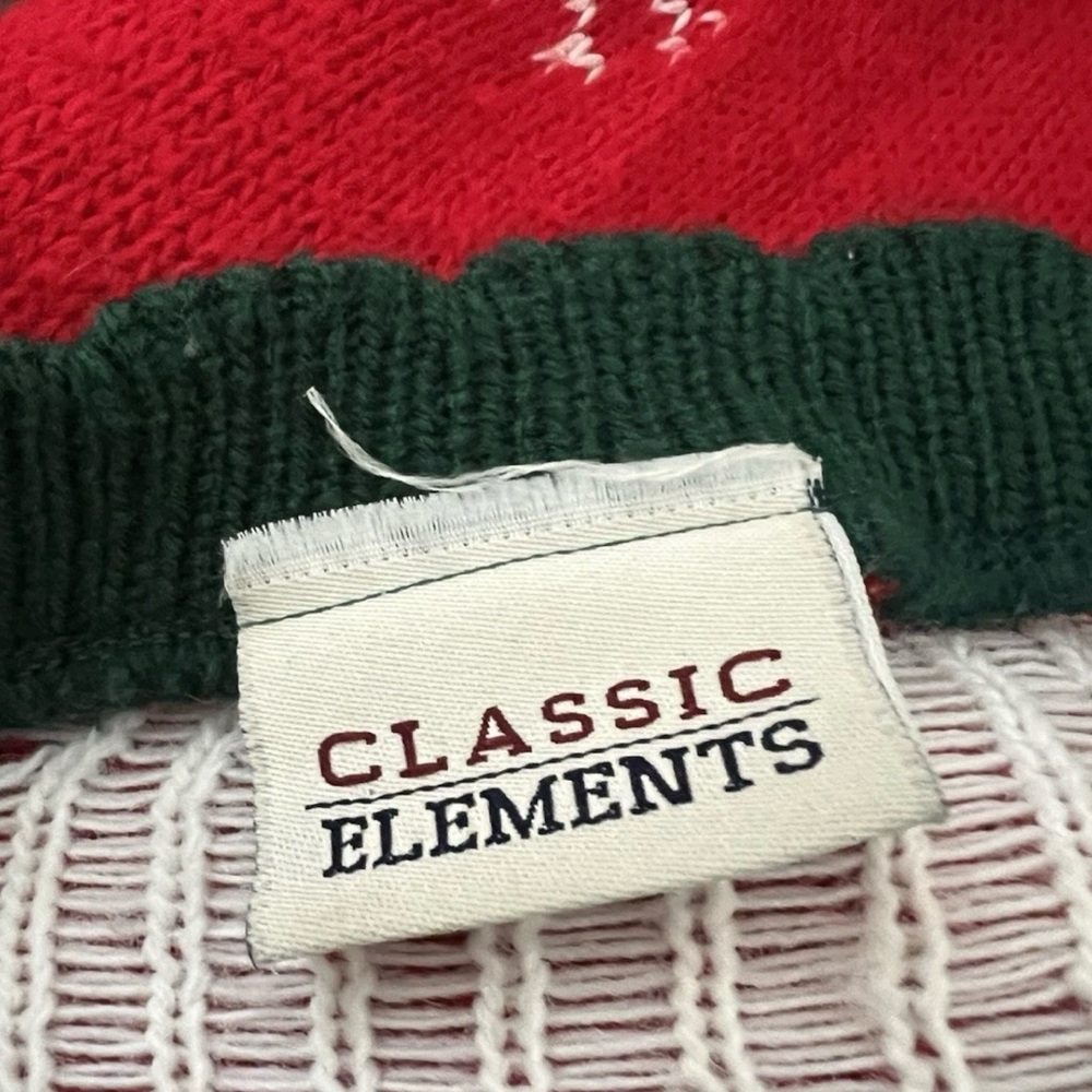 Vintage Classic Elements Holiday Sweater - Picture 6 of 7
